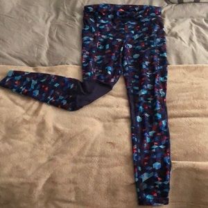 Athlete running leggings